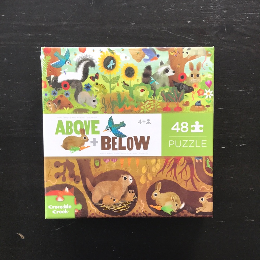 Crocodile Creek Above + Below Puzzle
